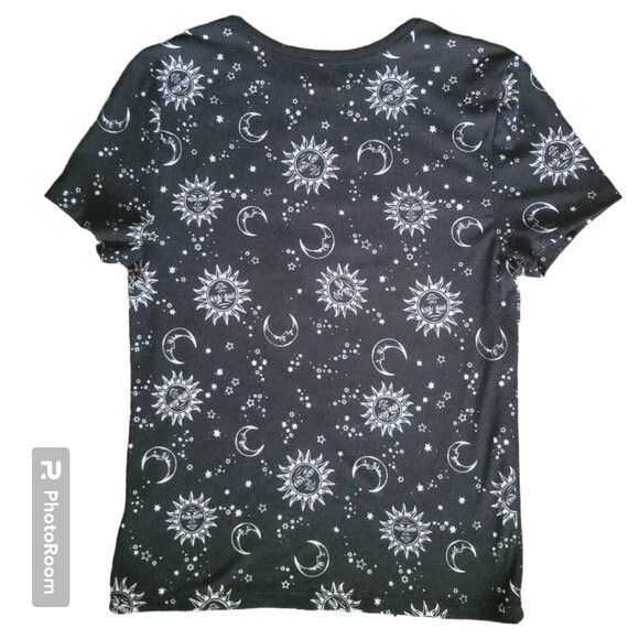 RIBBED SUN MOON STARS TEE - XL - Picture 5 of 5